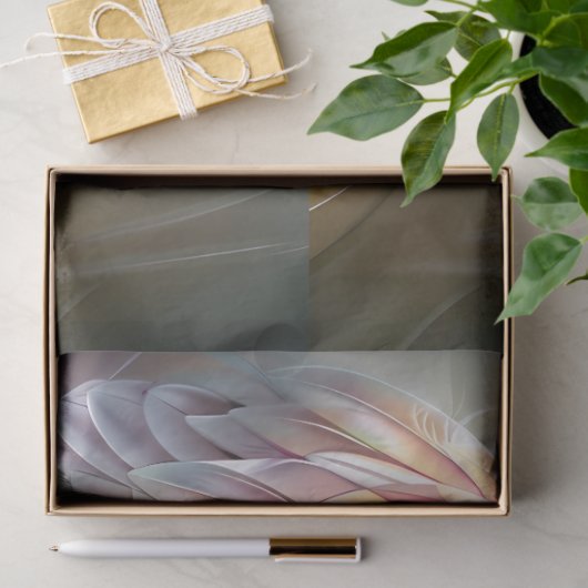 Papier Mousseline Elegant Safari Birds Floral Ephemera Decoupage  (Cadeau)