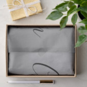 Papier Mousseline Élégant script moderne modifiable écriture de text (Cadeau)