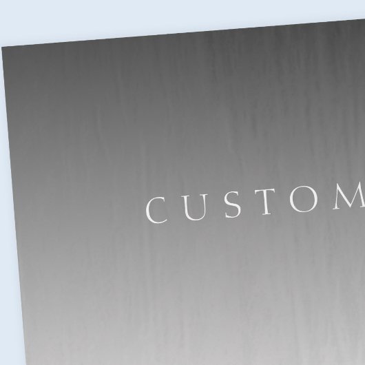 Papier Mousseline Élégant texte sur simple moderne gris ombre dégrad