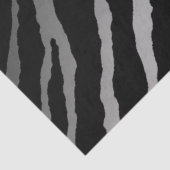 Papier Mousseline Élégant tigre d'argent (Détail)