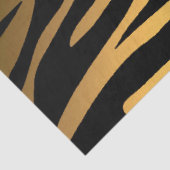 Papier Mousseline Élégant tigre d'or (Détail)