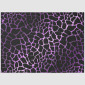 Papier Mousseline Élégant tigre pourpre (Recto)