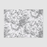 Papier Mousseline Élégant Vintage Français gravé Floral Gris-Toile<br><div class="desc">Elégant et orné gris et blanc vintage toile de jouy motif avec fleurs exotiques,  vignes et feuillage entrelacés de guirlandes et paniers de roses. Ce motif a été adapté d'un fragment textile français historique vers 1910 dans la collection Smithsonian. Motif est haute résolution mais ne peut pas être carrelé.</div>