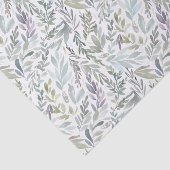 Papier Mousseline Elégante aquarelle botanique (Détail)