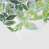 Papier Mousseline Elégante aquarelle florale (Détail)