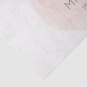 Papier Mousseline Elégante aquarelle pastel (Détail)