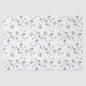 Papier Mousseline Élégante Branche d'olivier (Recto)