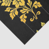 Papier Mousseline Elégante Collection Florale Luxe Populaire (Détail)