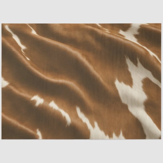 Papier Mousseline Élégante collection moderne de vache Faux cuir (Recto)