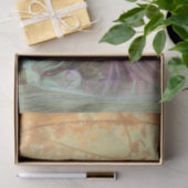 Papier Mousseline Élégante dame assise, Misty Archway Portrait Art (Cadeau)