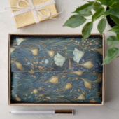 Papier Mousseline Elégante Découpage fleurie du Jardin Twilight (Cadeau)