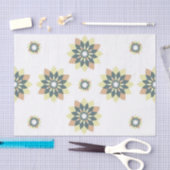 Papier Mousseline Élégante Étoile géométrique moderne éclate (Artisanat)