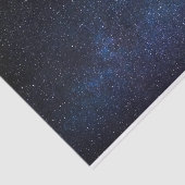 Papier Mousseline Élégante Galaxie de Milkyway Bleu (Détail)