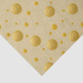 Papier Mousseline Elégante Gold 50th Anniversary Celebration (Détail)