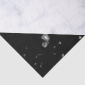 Papier Mousseline Elégante parties scintillant d'or rose blanc marbr (Détail)