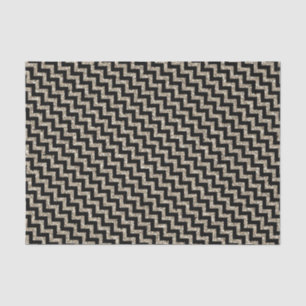 Papier Mousseline Elégante Parties scintillant or argent Chevron sur