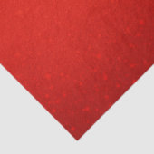 Papier Mousseline Élégante Parties scintillant rouge Flammes blanche (Détail)