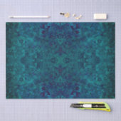 Papier Mousseline Elégante pierre turquoise Turquoise (Artisanat)