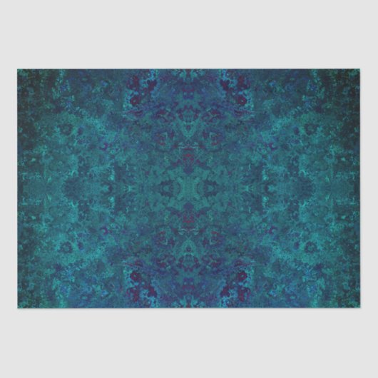 Papier Mousseline Elégante pierre turquoise Turquoise (Recto)