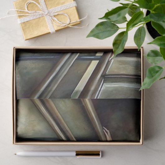 Papier Mousseline Elégante Trio Danse Ballerina Découpage (Cadeau)