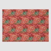 Papier Mousseline Élégantes tranches d'oranges Bâtons de cannelle (Recto)