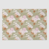 Papier Mousseline Elegants Paumes Sèches (Recto)