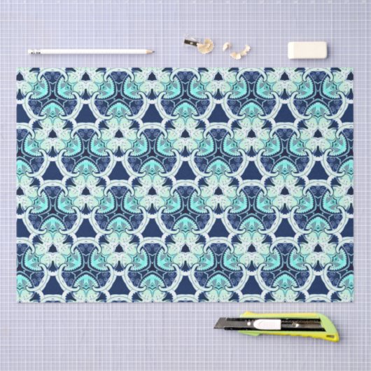 Papier Mousseline Élément abstrait (Artisanat)