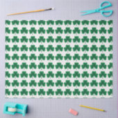 Papier Mousseline Éléments de découpage des Shamrocks St patrick (Artisanat)