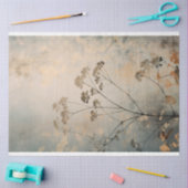 Papier Mousseline Éléments de la nature Art Arrière - plan botanique (Artisanat)