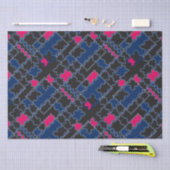 Papier Mousseline éléments de pièces de puzzles Abstraits géométrie  (Artisanat)