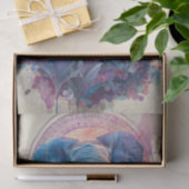 Papier Mousseline Eléphant aquarelle (Cadeau)