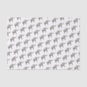 Papier Mousseline Eléphant blanc (Recto)