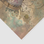 Papier Mousseline Eléphant couleur (Détail)