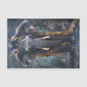 Papier Mousseline Eléphant en floraison (Recto)