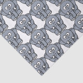 PAPIER MOUSSELINE ÉLÉPHANT GRIS (Détail)
