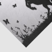Papier Mousseline Élevage de l'étalon noir (Détail)