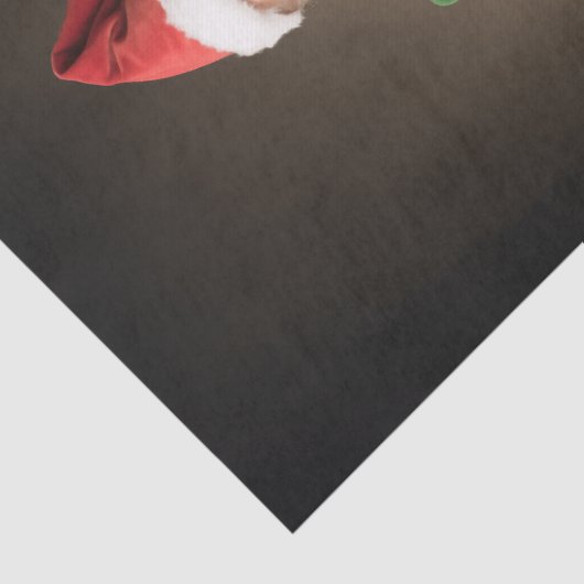 Papier Mousseline Elf de Noël Donald Trump (Détail)