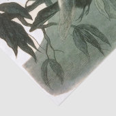 Papier Mousseline Elf Fairies Elves Lune Scène nocturne Oiseau Volan (Détail)