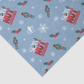 Papier Mousseline Elf "Fils d'un Noisette" Motif d'hiver (Détail)