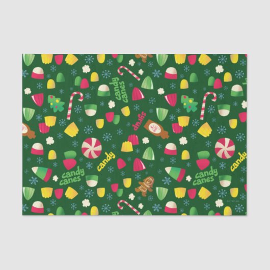 Papier Mousseline Elf le Motif Candy de cinéma (Recto)