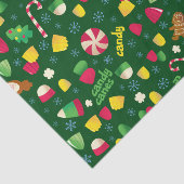 Papier Mousseline Elf le Motif Candy de cinéma (Détail)