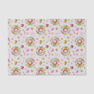 Papier Mousseline Elf the Movie Four Main Food Groups Pattern