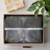 Papier Mousseline Elfe Princesse, Couronne d'argent des Fermes (Cadeau)