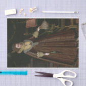 Papier Mousseline Elizabeth Comtesse de Kellie par Paul van Somer (Artisanat)