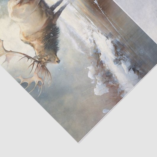 Papier Mousseline Elk (Détail)