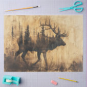 Papier Mousseline Elk naturel (Artisanat)