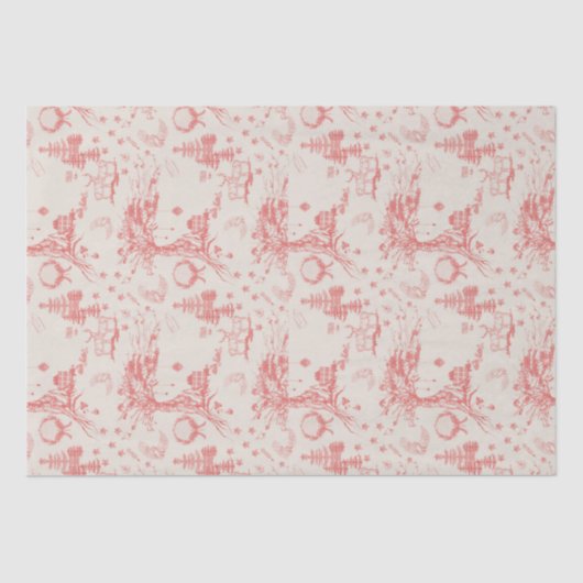 Papier Mousseline Elk Woods French Toile (Recto)