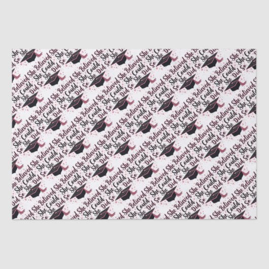 Papier Mousseline Elle Croyait Qu'Elle Pouvait Le Faire. (Recto)