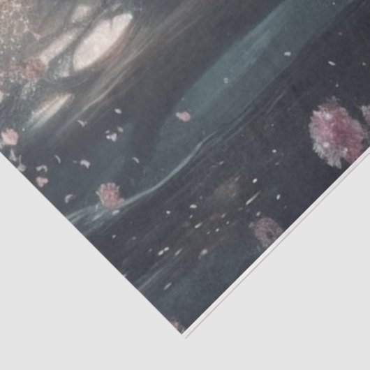 Papier Mousseline Elle danse pour les arbres (Détail)