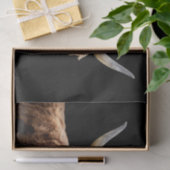 Papier Mousseline Ellie, le Highland Coo (Cadeau)